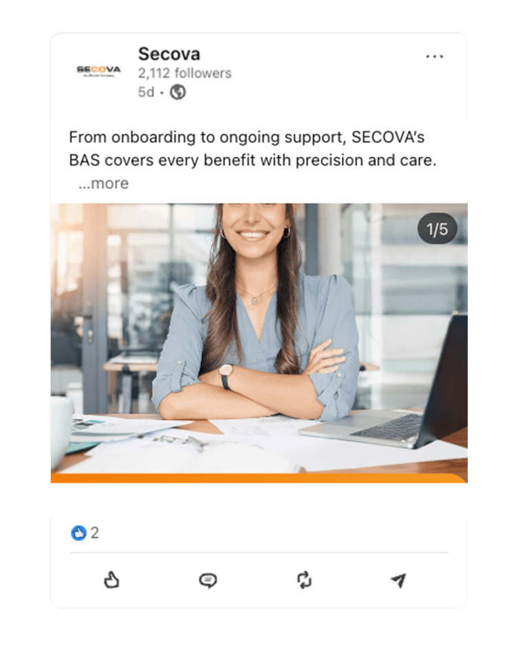 Secova LinkedIn post 3